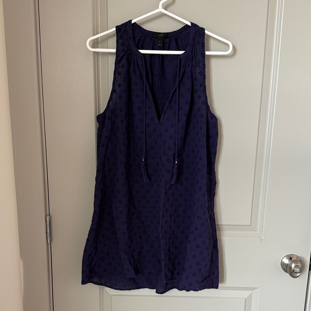 J. Crew Dark Purple Cover Up (Small)